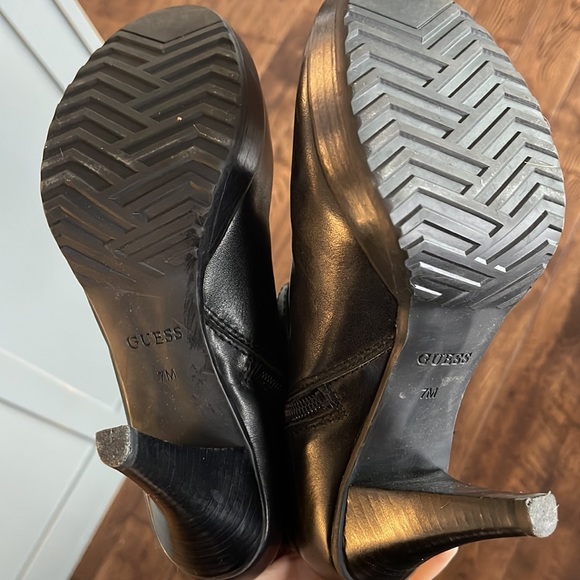 Guess black tall heeled boots - Picture 6 of 6